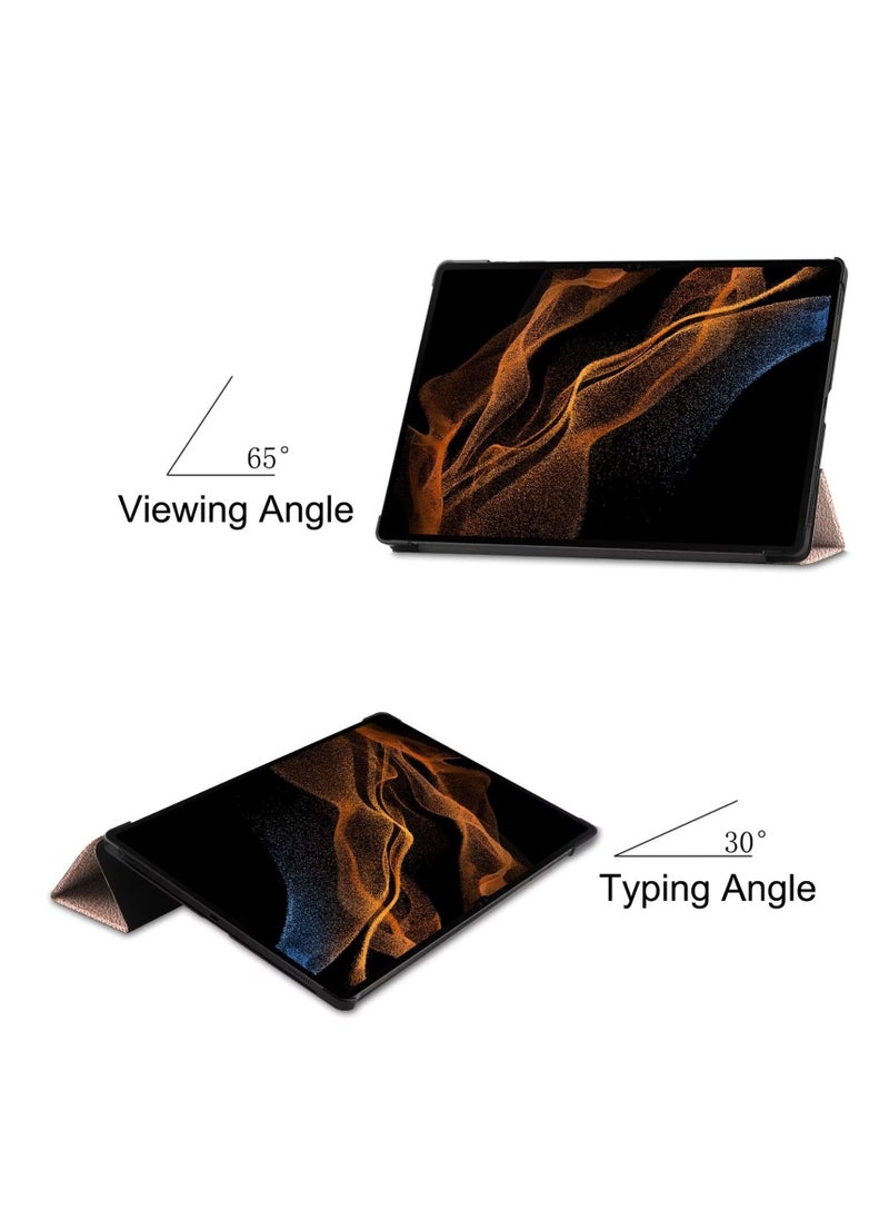 Hard Shell Smart Cover Protective Slim Case For Samsung Galaxy Tab S9 Ultra - Image 3
